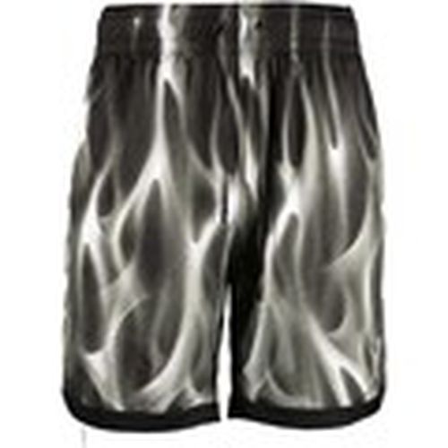Short Shorts With Grey Fire Print para hombre - Nytrostar - Modalova