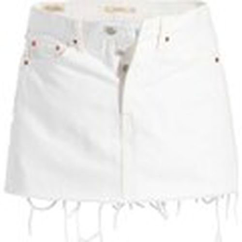 Falda Icon Skirt Z9861 White Worn In para mujer - Levis - Modalova