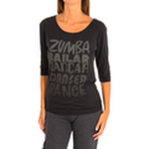 Camiseta manga larga Z1T00684-NEGRO para mujer - Zumba - Modalova