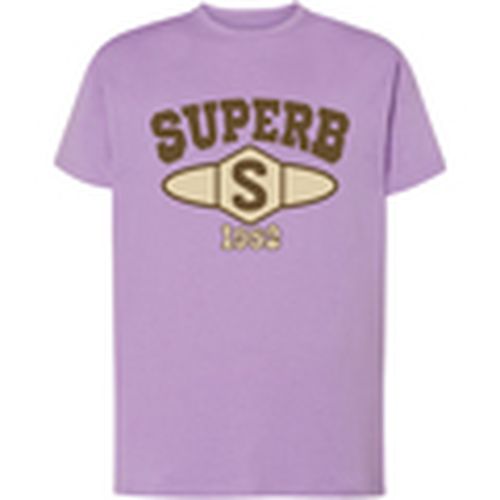 Camiseta SPRBCA-2201-LILAC para hombre - Superb 1982 - Modalova