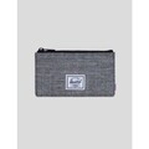 Cartera MONEDERO OSCAR CARDHOLDER RAVEN CROSSHATCH para hombre - Herschel - Modalova