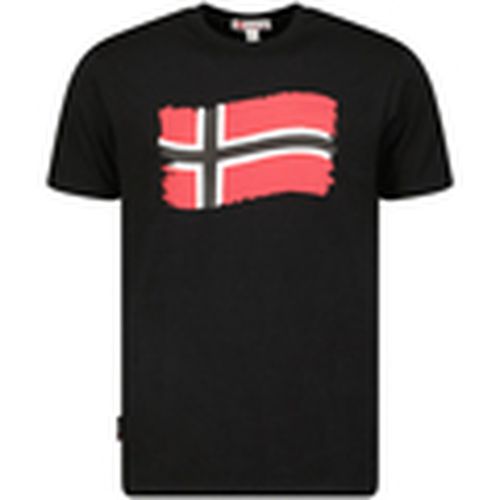 Camiseta SX1078HGN-BLACK para hombre - Geographical Norway - Modalova