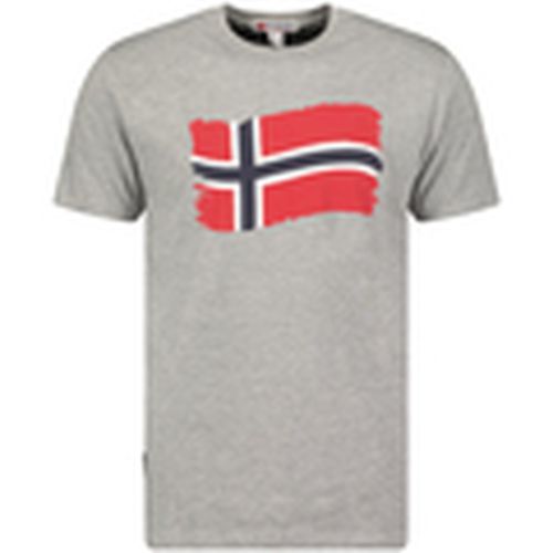 Camiseta SX1078HGN-BLENDED GREY para hombre - Geographical Norway - Modalova