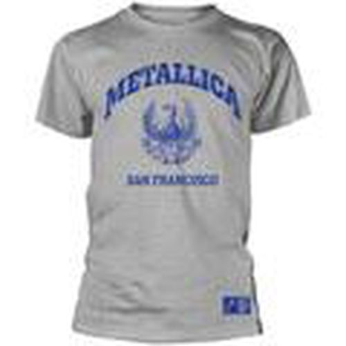 Camiseta manga larga College para mujer - Metallica - Modalova