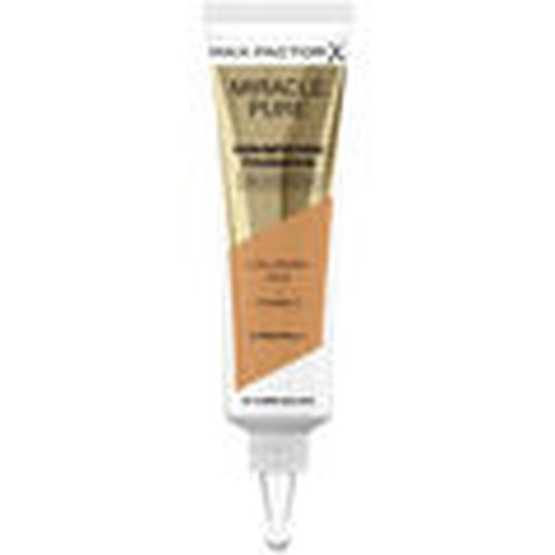 Base de maquillaje Miracle Pure Skin-improving Foundation 24h Hydration Spf30 76- para hombre - Max Factor - Modalova