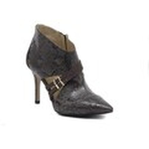 Zapatos de tacón Pitonato Pinta Grigio para mujer - Café Noir - Modalova