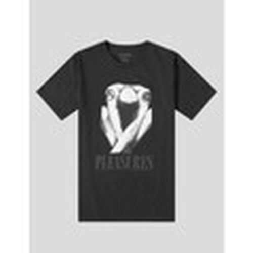 Camiseta CAMISETA BENDED TEE BLACK para hombre - Pleasures - Modalova
