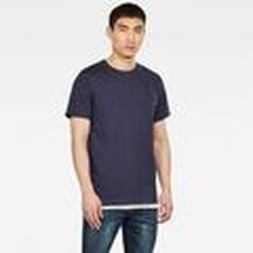 Tops y Camisetas D16411 336 CASE-S R T-6067 SARTHO BLUE para hombre - G-Star Raw - Modalova
