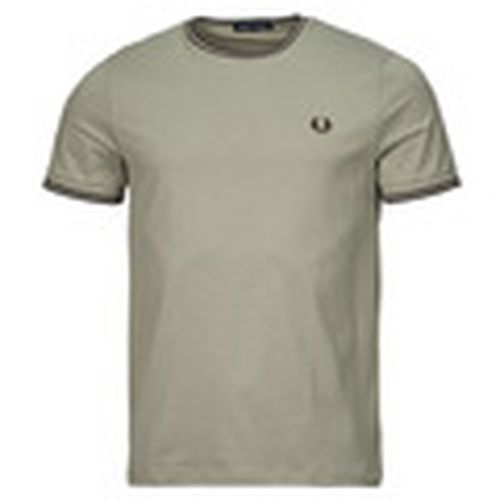 Camiseta TWIN TIPPED T-SHIRT para hombre - Fred Perry - Modalova