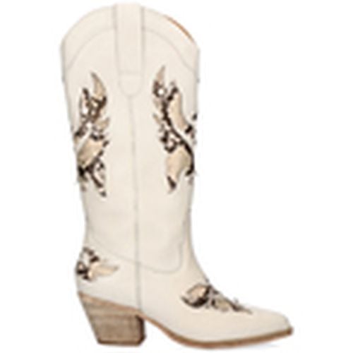 Botas BOTA ESTILO COWBOY CESAR-720 OFFWHITE para mujer - Exé Shoes - Modalova