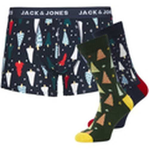 Boxer 12227537 JACXMAS TREE GIFTBOX NAVY BLAZER para hombre - Jack & Jones - Modalova