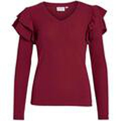 Blusa VISADIE V-NECK L/S TOP para mujer - Vila - Modalova