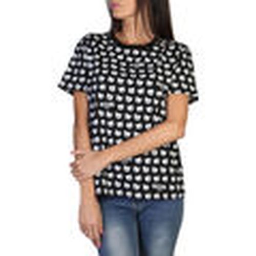 Tops y Camisetas A0707 9420 A1555 Black para mujer - Moschino - Modalova