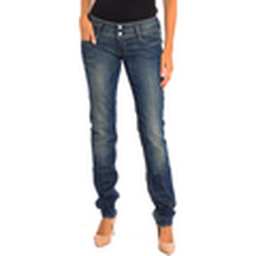 Jeans JFKIMA00W384-BLEU para mujer - Le Temps des Cerises - Modalova