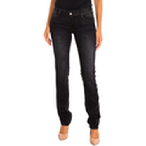 Jeans JFPULPREWA135172-BLACK para mujer - Le Temps des Cerises - Modalova