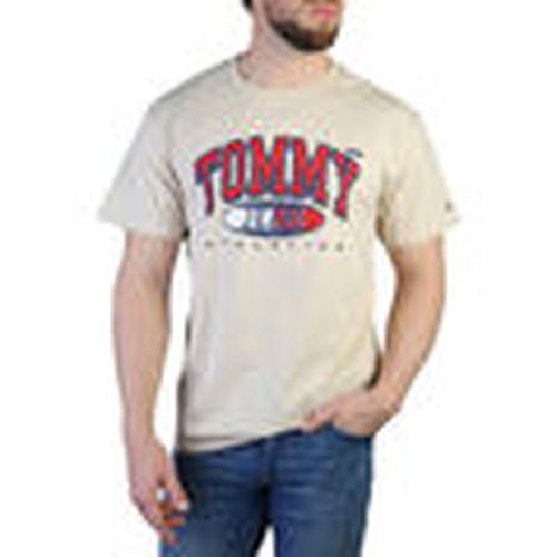 Camiseta dm0dm16407 aci brown para hombre - Tommy Hilfiger - Modalova