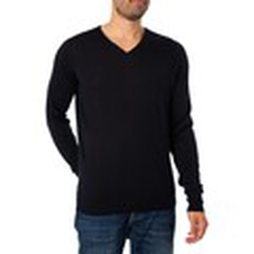 Jersey Bobby de punto con cuello en V para hombre - John Smedley - Modalova