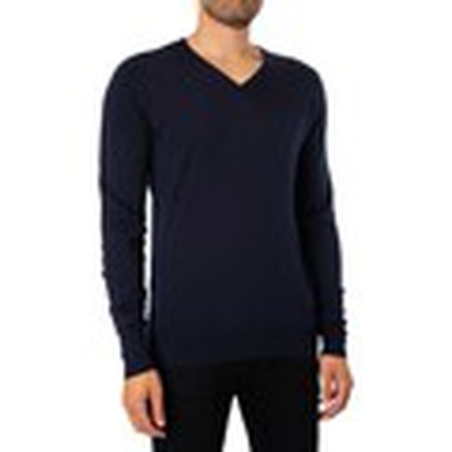 Jersey Bobby de punto con cuello en V para hombre - John Smedley - Modalova