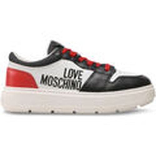 Deportivas Moda ja15274g1giab-10b white para mujer - Love Moschino - Modalova