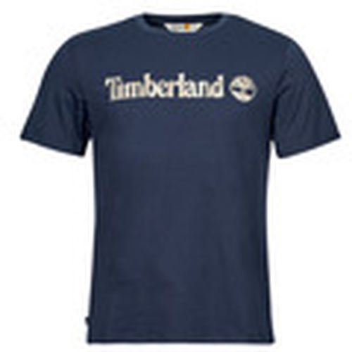 Camiseta Camo Linear Logo Short Sleeve Tee para hombre - Timberland - Modalova