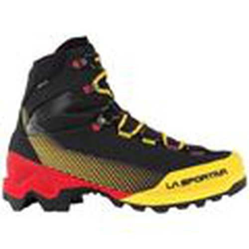 Zapatillas de senderismo Botas Aequilibrium ST GTX Hombre Black/Yellow para hombre - La Sportiva - Modalova
