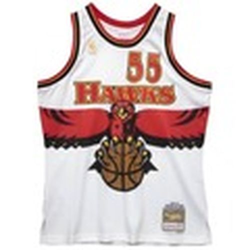 Camiseta interior Maillot NBA Atlanta Hawks Dikembe Mutumbo para hombre - Mitchell And Ness - Modalova