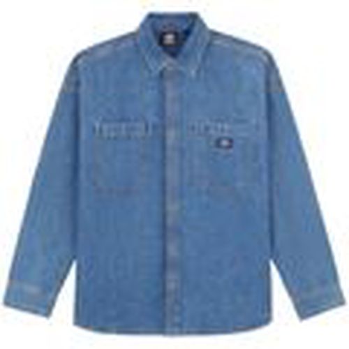 Camisa manga larga Camisa Houston Hombre Classic Blue para hombre - Dickies - Modalova