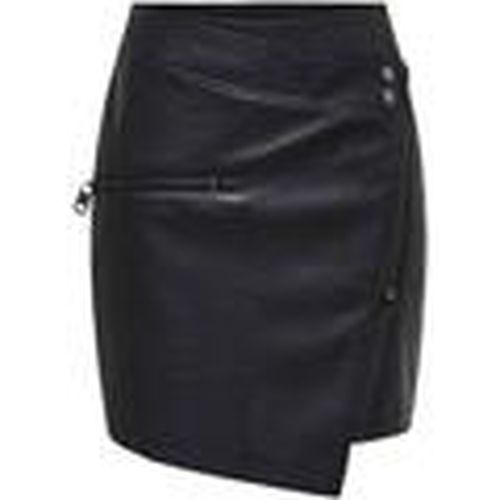 Falda ONLLOUIE FAUX LEATHER SKIRT para mujer - Only - Modalova