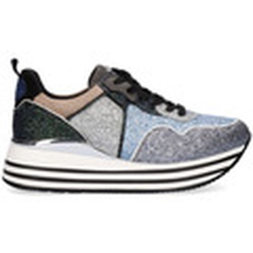 Zapatillas SNEAKER GLITTER PLATAFORMA 74-232EX03 PEWTER para mujer - Exé Shoes - Modalova