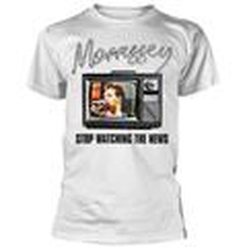 Camiseta manga larga Stop Watching The News para mujer - Morrissey - Modalova