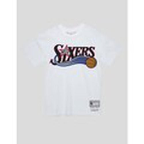 Camiseta Camiseta 76ers Team Logo para hombre - Mitchell And Ness - Modalova