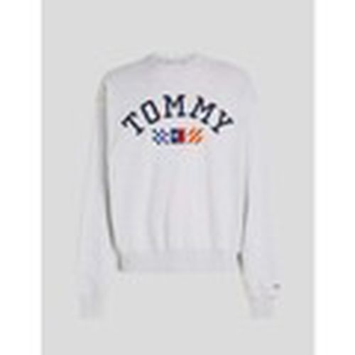 Jersey SUDADERA BOXY ARCHIVE CREW PJ4 SILVER GREY para hombre - Tommy Jeans - Modalova