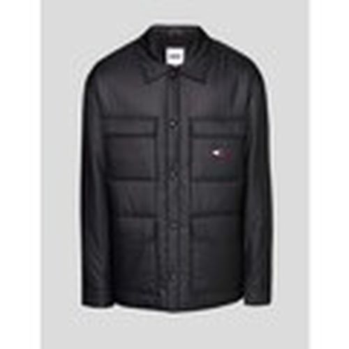 Chaquetas CHAQUETA PADDED POLY WORKER JACKET BDS BLACK para hombre - Tommy Jeans - Modalova