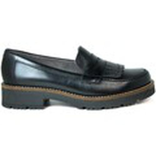 Zapatos de trabajo MOCASINES DE PIEL CON FLECOS 5371 para mujer - Pitillos - Modalova