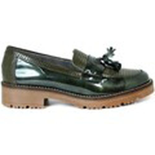 Zapatos de trabajo MOCASIN BORLAS DE CHAROL 5377 -KAKI para mujer - Pitillos - Modalova
