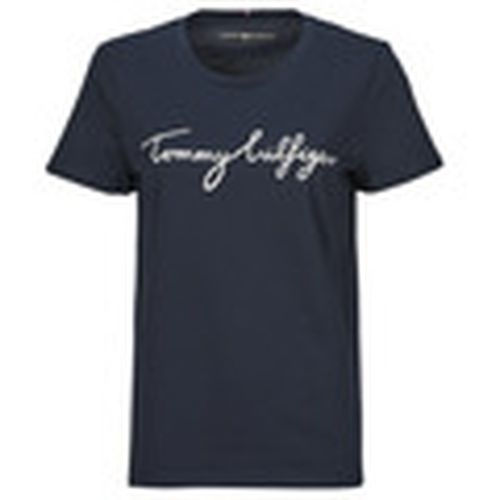 Camiseta HERITAGE CREW NECK GRAPHIC TEE para mujer - Tommy Hilfiger - Modalova
