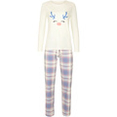 Pijama Holiday Pijama pantalón top manga larga Cheek para mujer - Lisca - Modalova