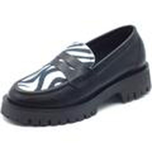 Mocasines 631R002 Vit Ner Zeb para mujer - Nacree - Modalova