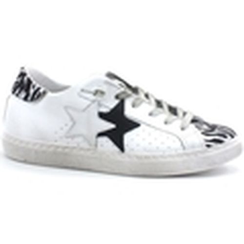 Zapatillas Sneaker Low Retro Zebra Bianco Nero 2SD3022 para mujer - Balada - Modalova