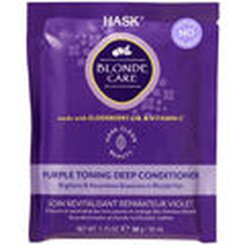 Acondicionador Blonde Care Purple Toning Deep Conditioner 50 Gr para hombre - Hask - Modalova