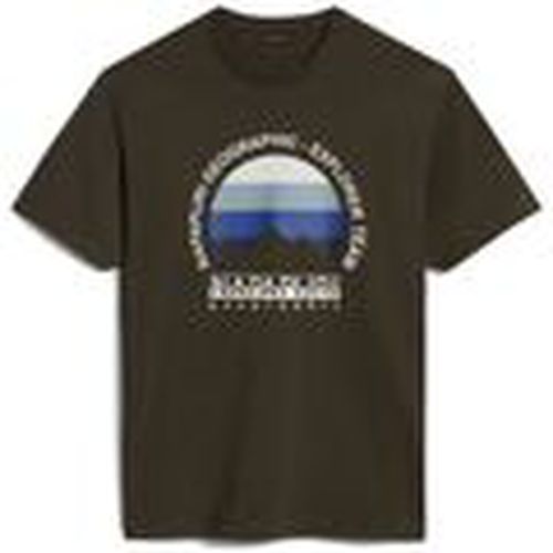 Tops y Camisetas S-TELEMARKET SS NP0A4HRC-GE4 GREEN DEPHTS para hombre - Napapijri - Modalova