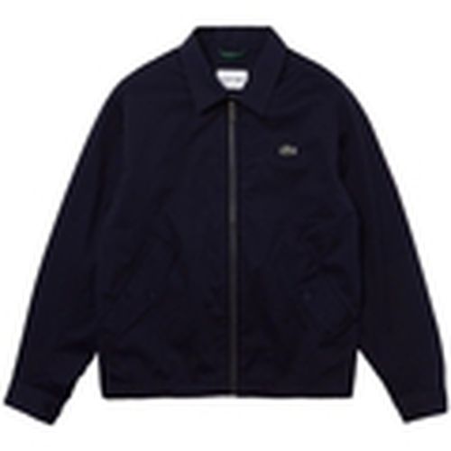 Abrigo Short Zippered Organic Jacket - Bleu Marine para hombre - Lacoste - Modalova