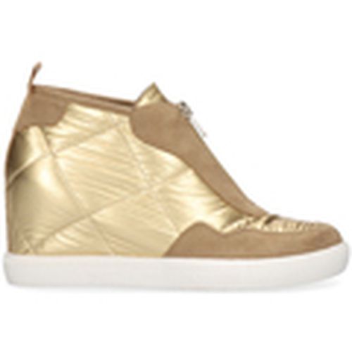 Zapatillas SNEAKER CON CUÑA REGINA-501 GOLD para mujer - Exé Shoes - Modalova