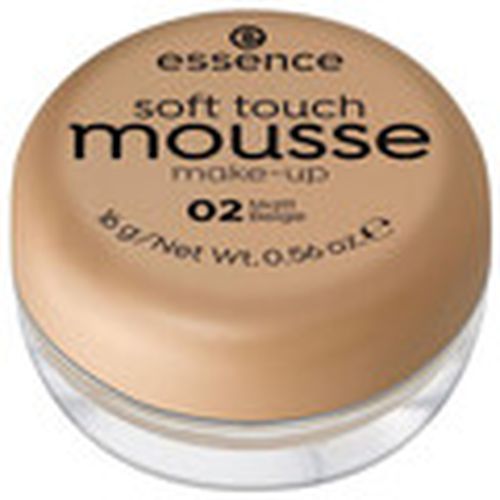 Base de maquillaje Soft Touch Mousse Foundation Make-up - 02 Matt para mujer - Essence - Modalova