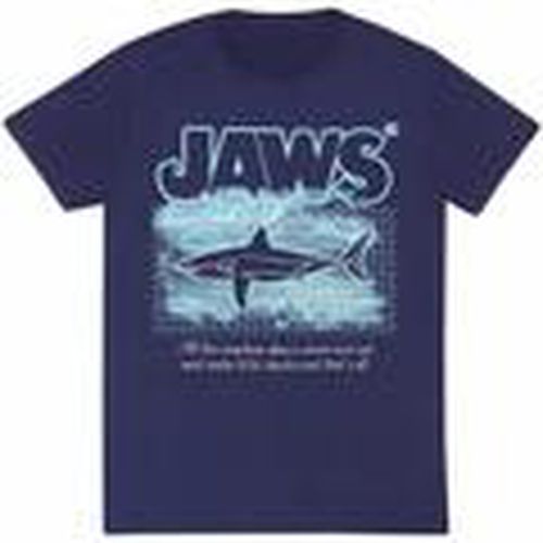 Camiseta manga larga Great White Info para hombre - Jaws - Modalova