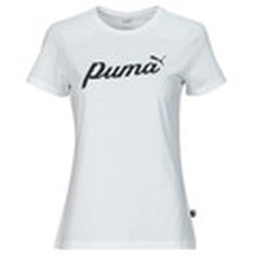 Camiseta ESS+ BLOSSOM SCRIPT TEE para mujer - Puma - Modalova