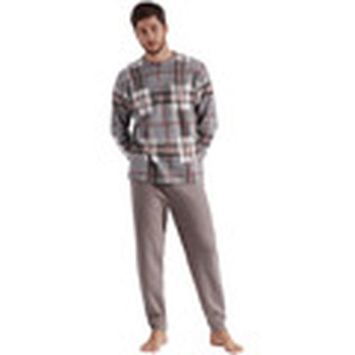 Pijama Pantalón de pijama y camiseta manga larga Tartan para hombre - Admas - Modalova