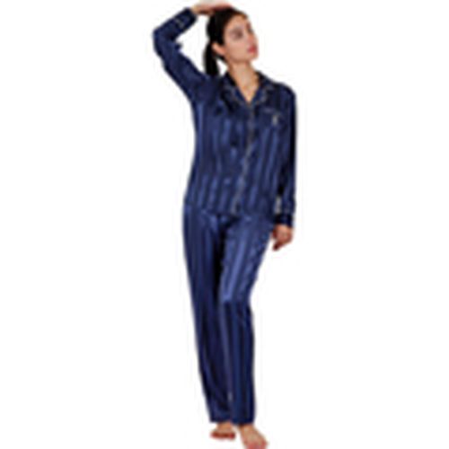 Pijama Pijama de camisa y pantalón Satin Stripes para mujer - Admas - Modalova