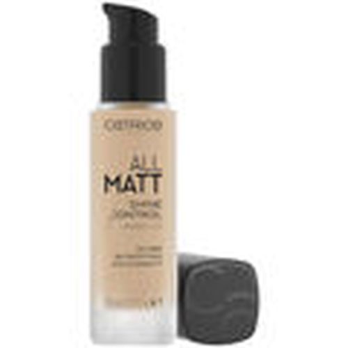 Base de maquillaje All Matt Shine Control Make Up 020n-neutral Nude Beige para mujer - Catrice - Modalova