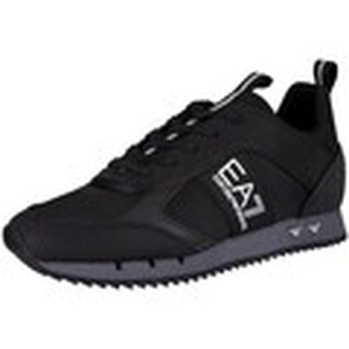 Zapatillas Zapatillas sintéticas con logo lateral para hombre - Emporio Armani EA7 - Modalova